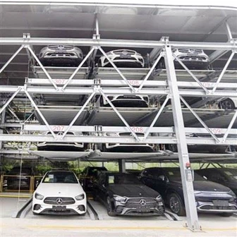 7 レベルのパズル 駐車場システム