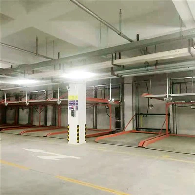 フロントバリアフリー2層昇降式駐車システム